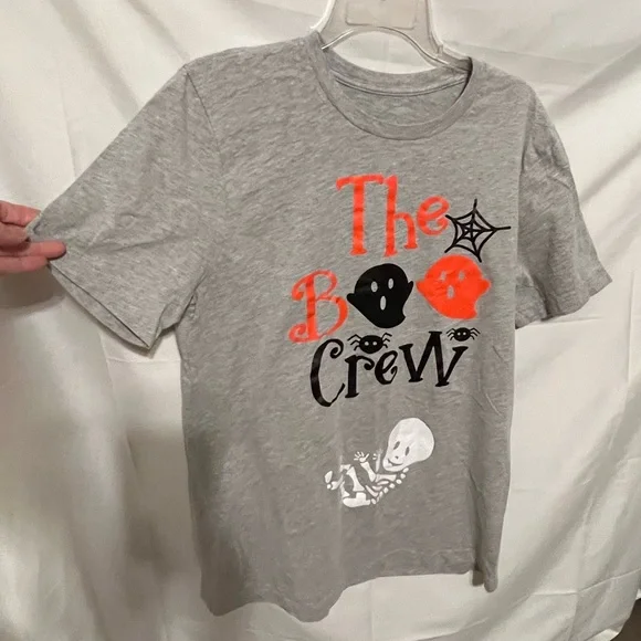 L Boo Crew Maternity Halloween Tee Shirt - Picture 1 of 7